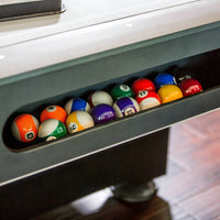 Dakota Slatron 8 Ft. Pool Table with Ball Return System