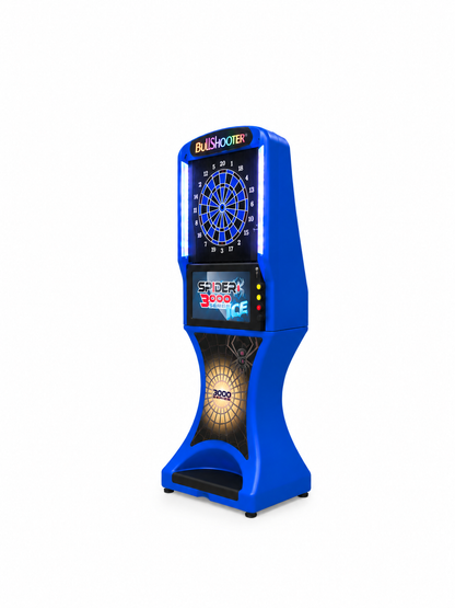 ARACHNID - SPIDER 3000 Home Version Electronic Soft Tip Dartboard - Blue