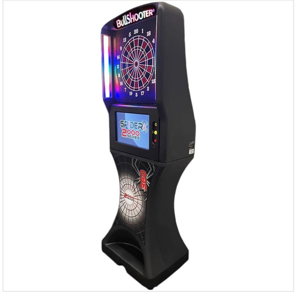 ARACHNID - SPIDER 3000 Home Version Electronic Soft Tip Dartboard - Black