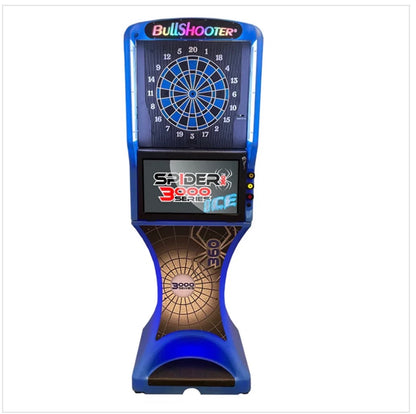 ARACHNID - SPIDER 3000 HOME VERSION ELECTRONIC SOFT TIP DARTBOARD - BLUE