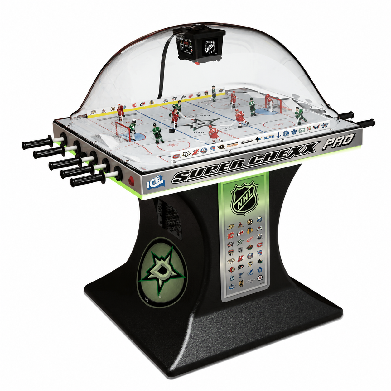 ICE NHL Licensed Super Chexx Pro Bubble Hockey Arcade Game