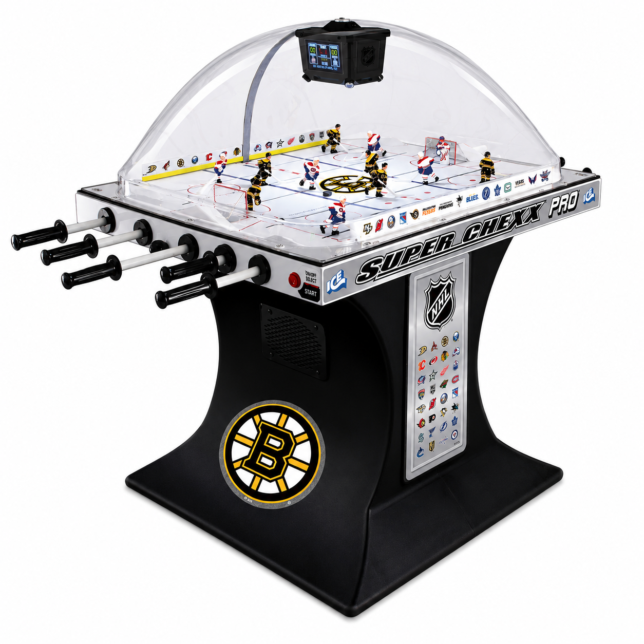 ICE NHL Licensed Super Chexx Pro Bubble Hockey Arcade Game