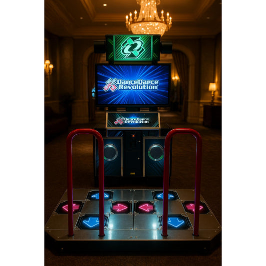 The Arcade House Step Master Deluxe DDR Arcade