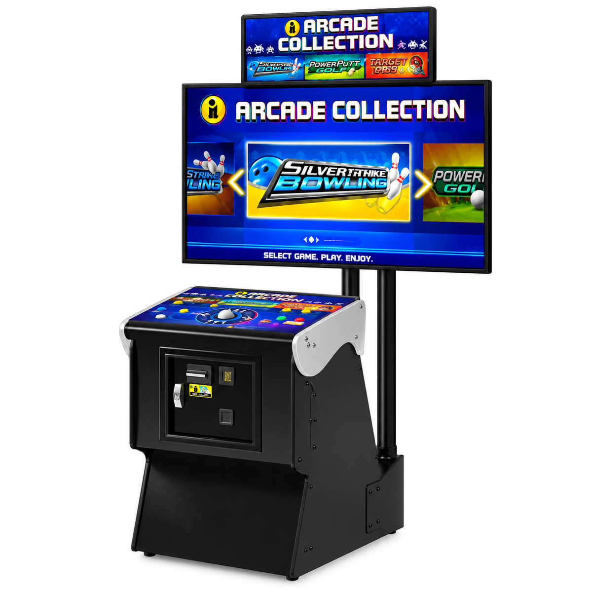 Incredible Technologies IT Arcade Collection Home Edition Showpiece Cabinet