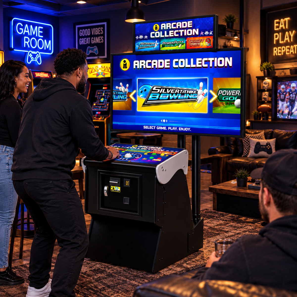 Incredible Technologies IT Arcade Collection Home Edition Showpiece Cabinet