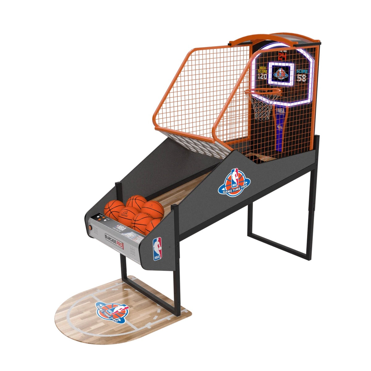 ICE-NBA Game Time Pro Basketball Arcade Game | 4 Player