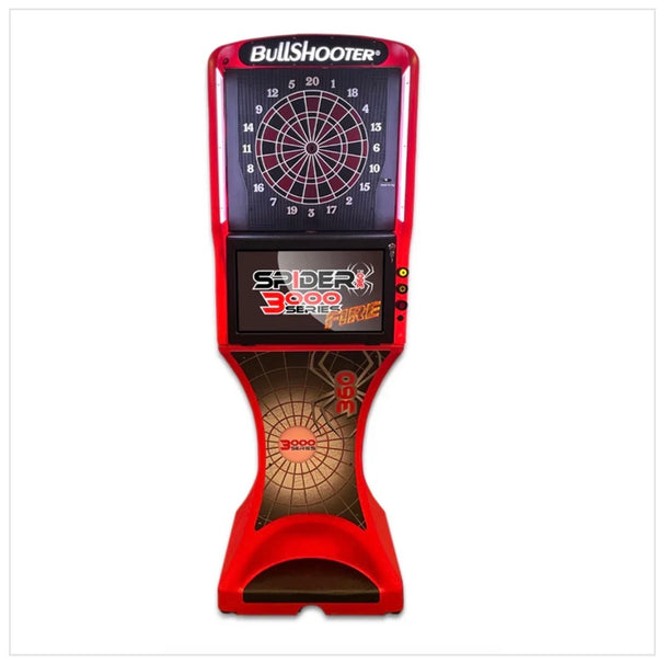 ARACHNID - SPIDER 3000 Home Version Electronic Soft Tip Dartboard - Red