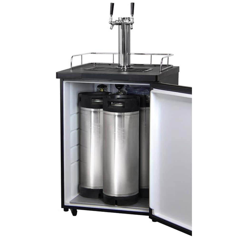 Elevate Your Home Brewing Experience with the Dual Tap Full Size Beer Keg Dispenser and Homebrew Kit
