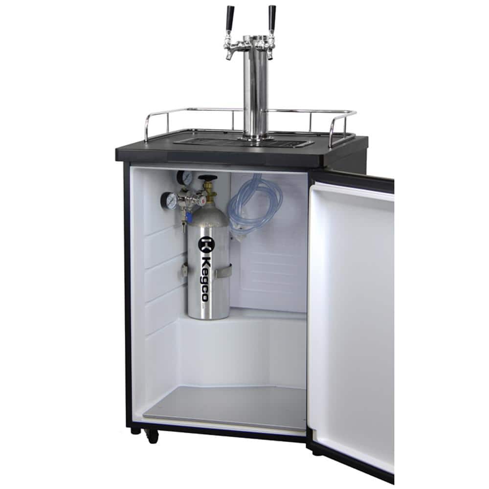 Elevate Your Home Brewing Experience with the Dual Tap Full Size Beer Keg Dispenser and Homebrew Kit