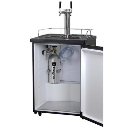 Elevate Your Home Brewing Experience with the Dual Tap Full Size Beer Keg Dispenser and Homebrew Kit