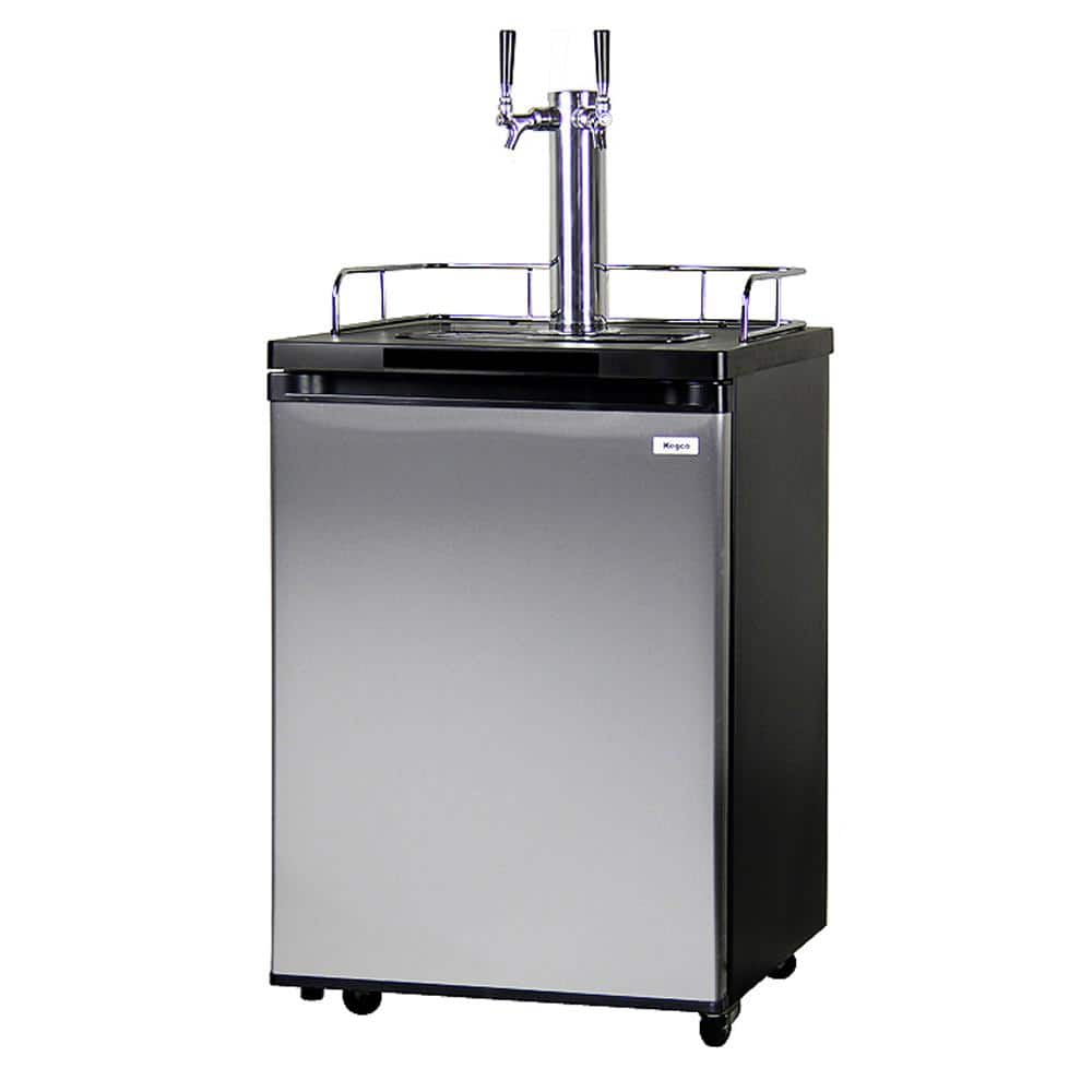 Elevate Your Home Brewing Experience with the Dual Tap Full Size Beer Keg Dispenser and Homebrew Kit