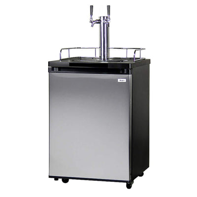 Elevate Your Home Brewing Experience with the Dual Tap Full Size Beer Keg Dispenser and Homebrew Kit