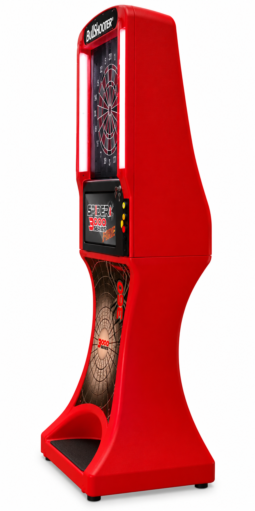 ARACHNID - SPIDER 3000 Home Version Electronic Soft Tip Dartboard - Red
